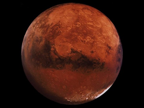 PIaneta Marte Sistema Solare Vita